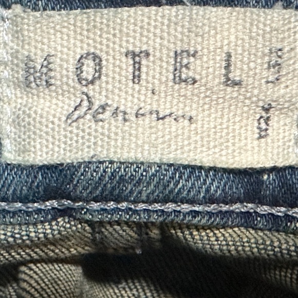 Motel Rocks Indigo Denim Pants - Picture 4 of 7